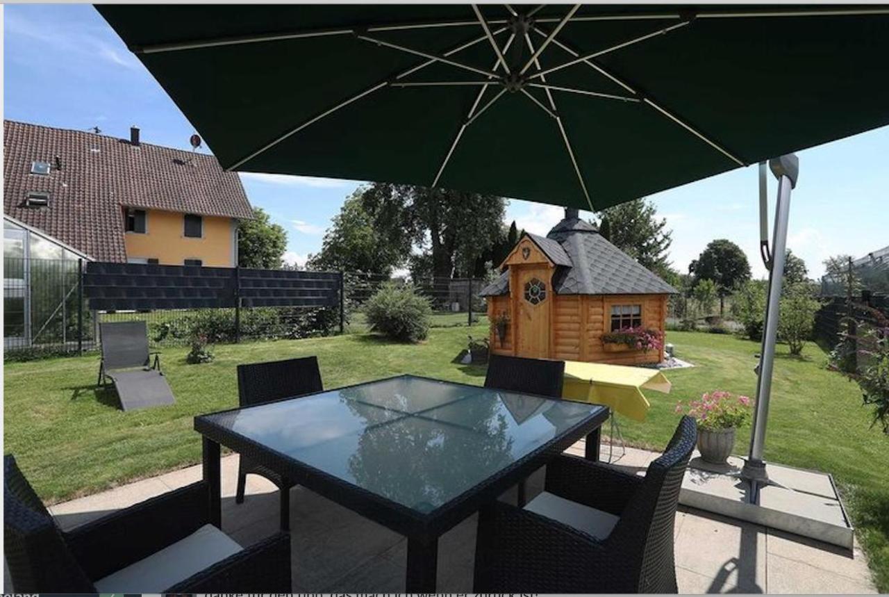 Hof Zum Stadl - Ferienwohnung Nr 1 Meckenbeuren Dış mekan fotoğraf